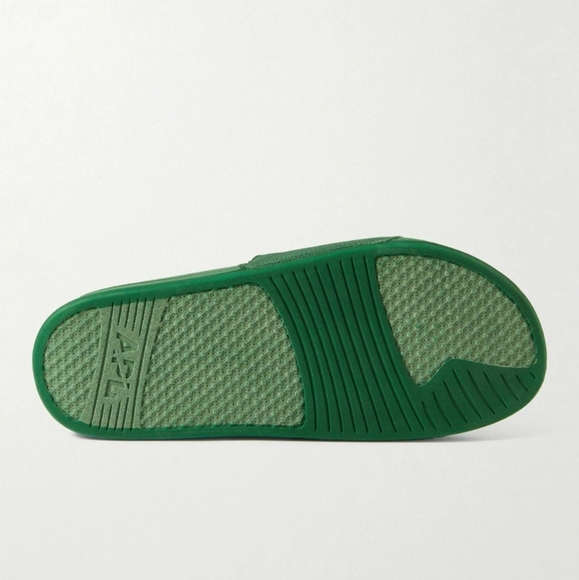 APL Athletic Propulsion Labs - Logo-Embossed TechLoom Slides - Green - Picture 2 of 9